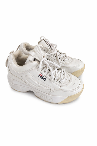 סניקרס FILA פלטפורמה שמנת - מידה 35.5-35