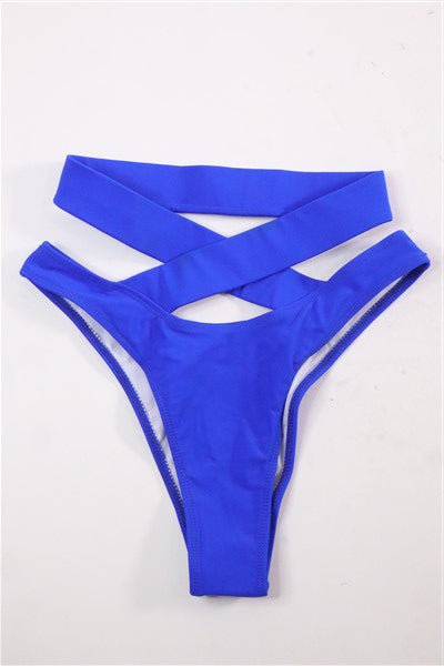 תחתון ביקיני חדש מעוצב בכחול- XS-S, תמונה 2