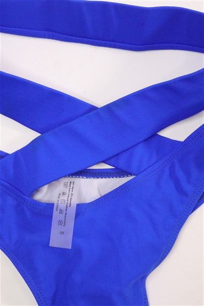 תחתון ביקיני חדש מעוצב בכחול- XS-S, תמונה 4