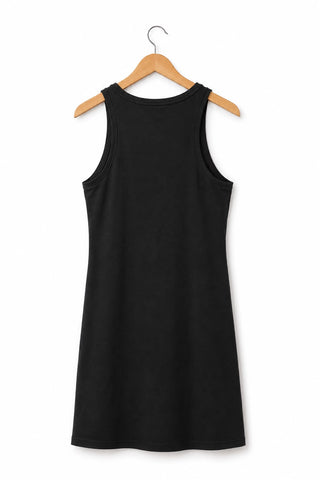 שמלת מיני  CALVIN KLEIN בשחור- XS-S