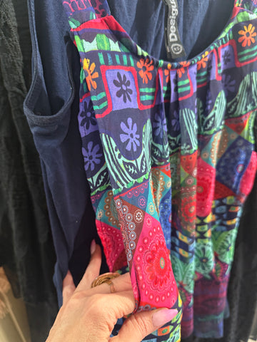 חולצה גופיה DESIGUAL בכחול- XS-M