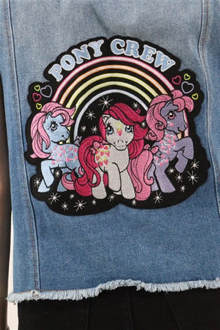 וסט גינס חד קרן- M