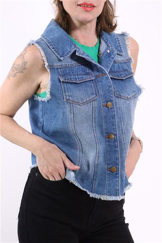 וסט גינס חד קרן- M