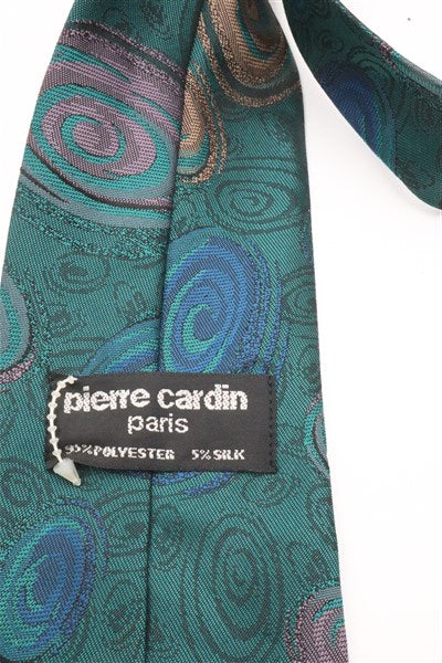 עניבה מעוצבת PIERE CARDIN בגווני טורקיז