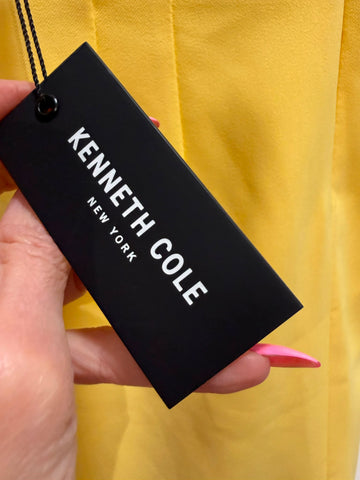 חצאית חדשה KENNETH COLE בצהוב- S
