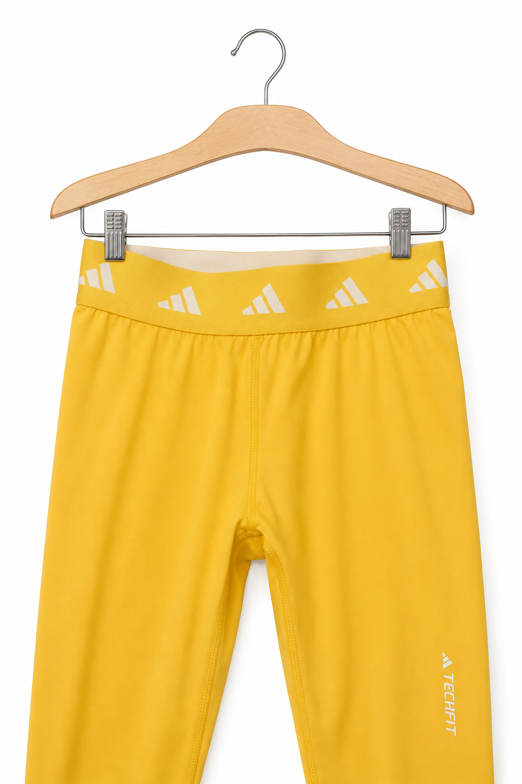 מכנסיים בפורט טייץ NIKE בצהוב- XXS-XS, תמונה 2