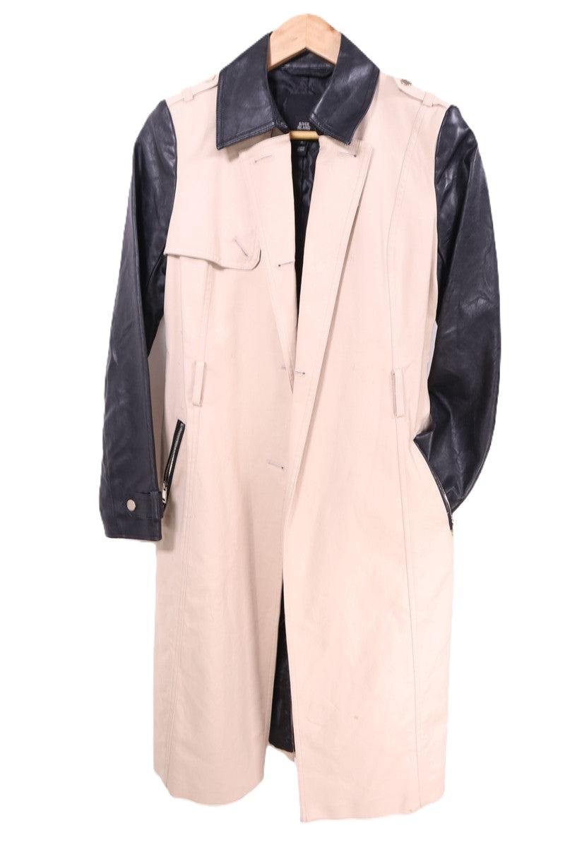 מעיל טרנץ RIVER ISLAND בכאמל-XS-S
