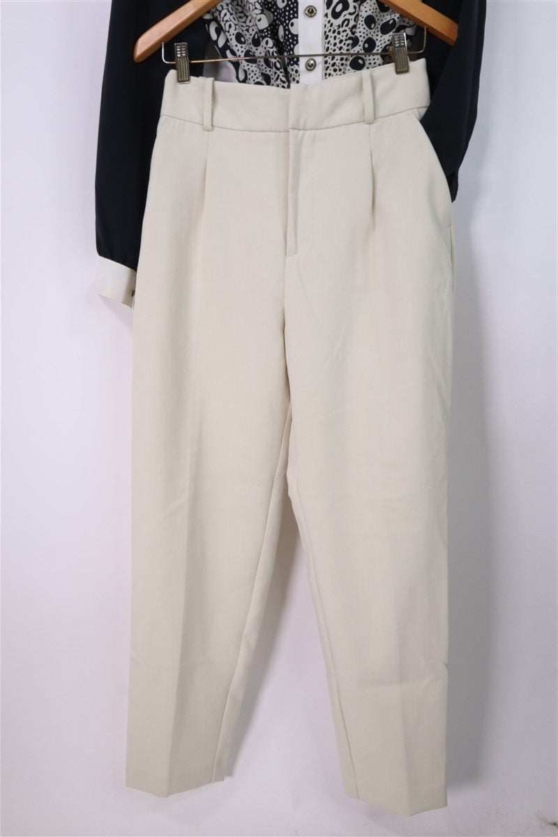 מכנסי סיגר ZARA בניוד אבן- S, תמונה 8