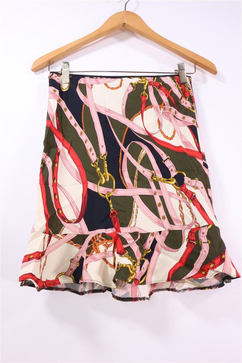 חצאית מקושקשת ZARA מיני מלמלה- XS-S, תמונה 1