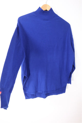 אוברסייז סריג MANGO בשמנת - XS-M