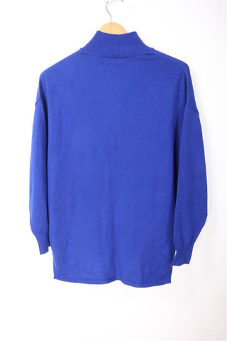 אוברסייז סריג MANGO בשמנת - XS-M