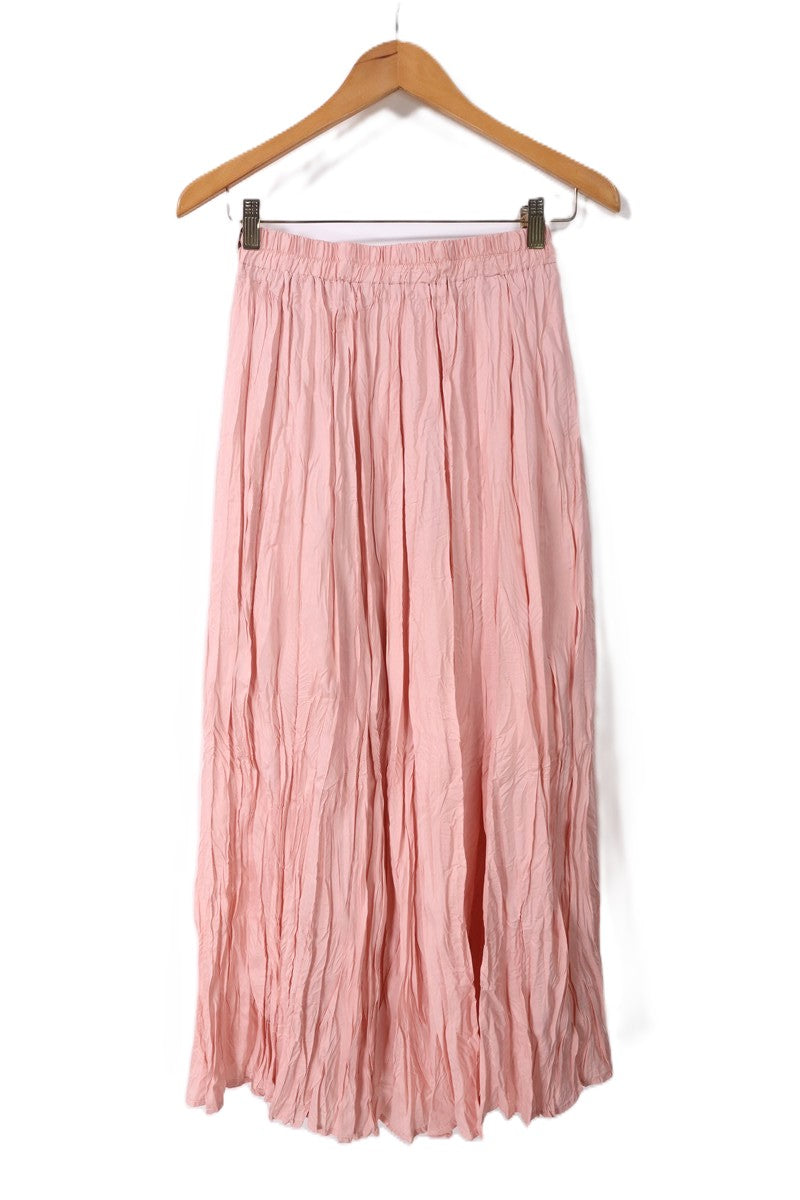 חצאית מעוצבת בורוד-XS- M