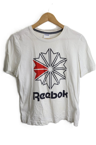 חולצת טי שרט  REBOOK בלבן - S-M