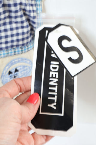 וסט טלאים חדש ומדליק- S-M