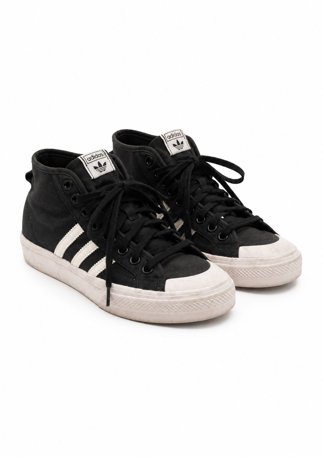 סניקרס פלטפורמה ADIDAS  גבוהות בשחור - מידה 39.5