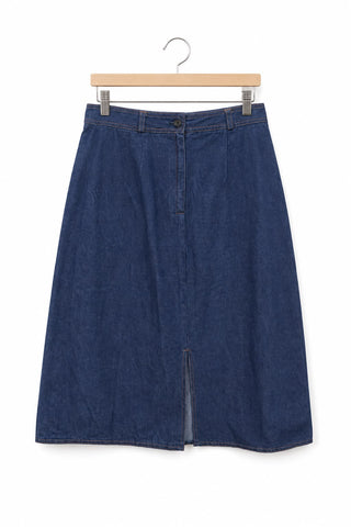 חצאית וינטיג גינס בכחול- M