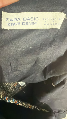 אוברול ZARA בסטייל אתני- S-M