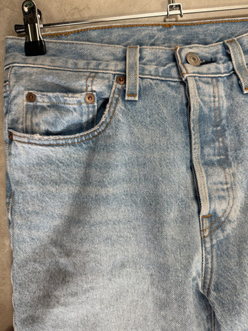גינס LEVIS בתכלת דגם 501- S