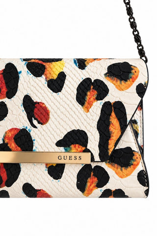 תיק קלאץ GUESS נחשי וצבעוני- OS