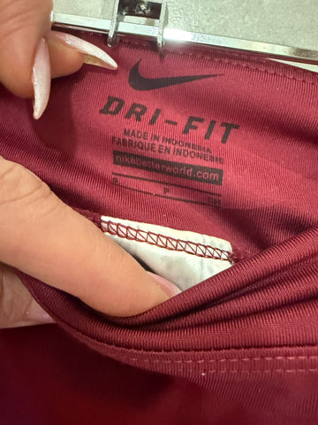 מכנסי חצאית ספורטיביים NIKE  בבורדו- S-M