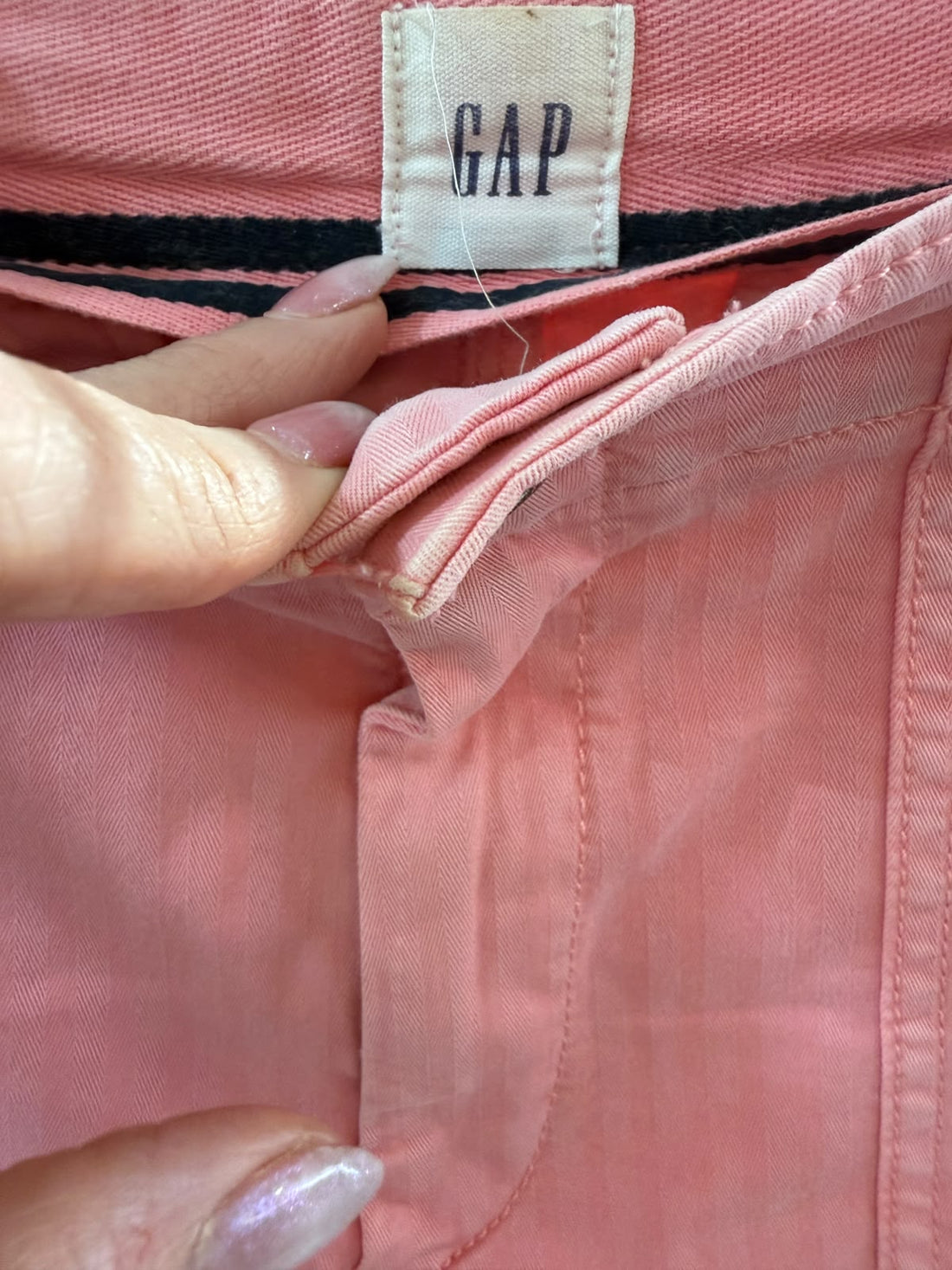 שורט גינס GAP בורוד- M-L, תמונה 3