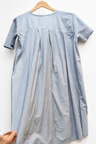 שמלת טריקו אוברסייז ZARA בתכלת-L-XL