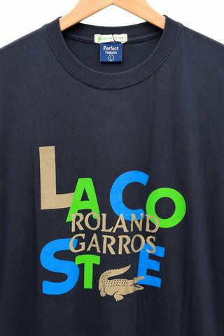 חולצת טי שרט חדשה LACOSTE  בכחול- M-L