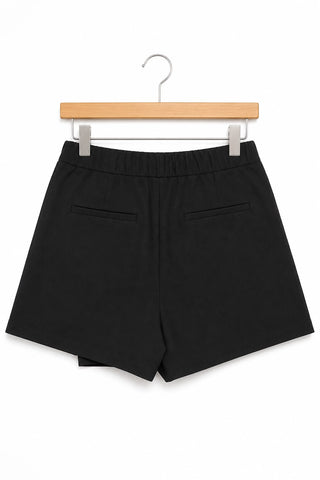 מכנסי חצאית מעוצבים ZARA  בשחור- M-L