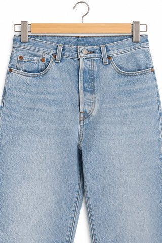 גינס LEVIS בתכלת דגם 501- S