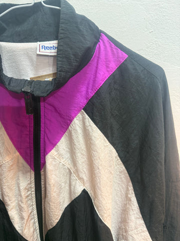 עליונית וינטיג REBOOK בסגנון ספורטיבי - L-XL