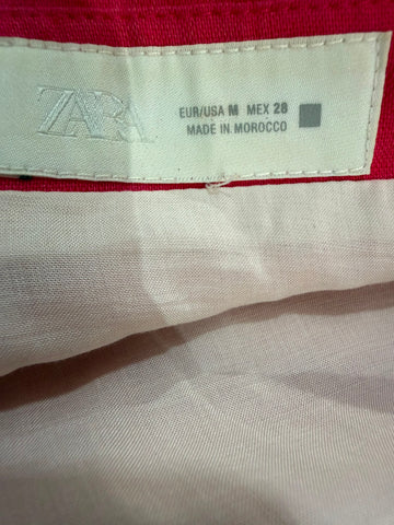 וסט קולר ZARA בורוד- M