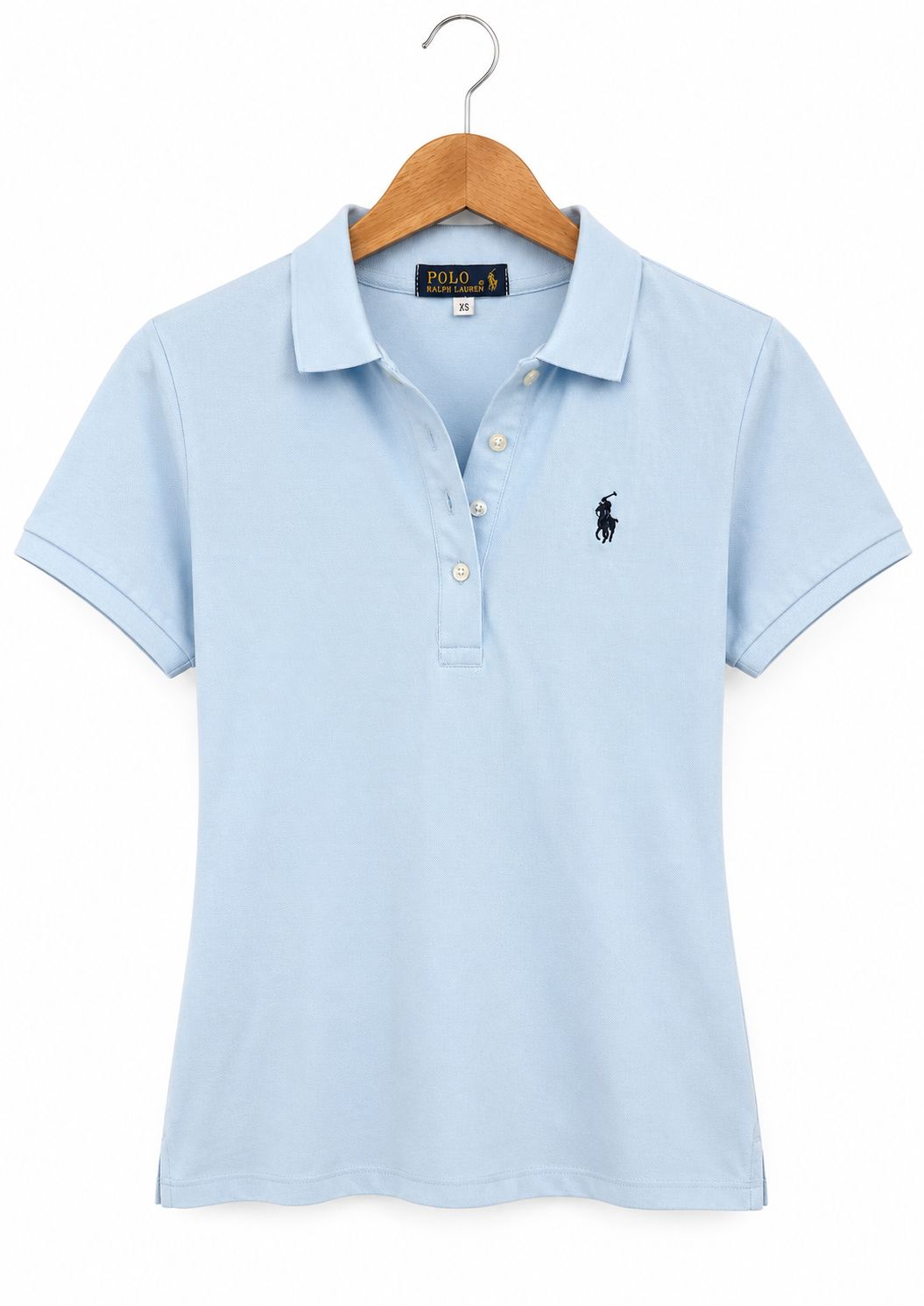 חולצת פולו RALPH LAUREN בתכלת - XS-M