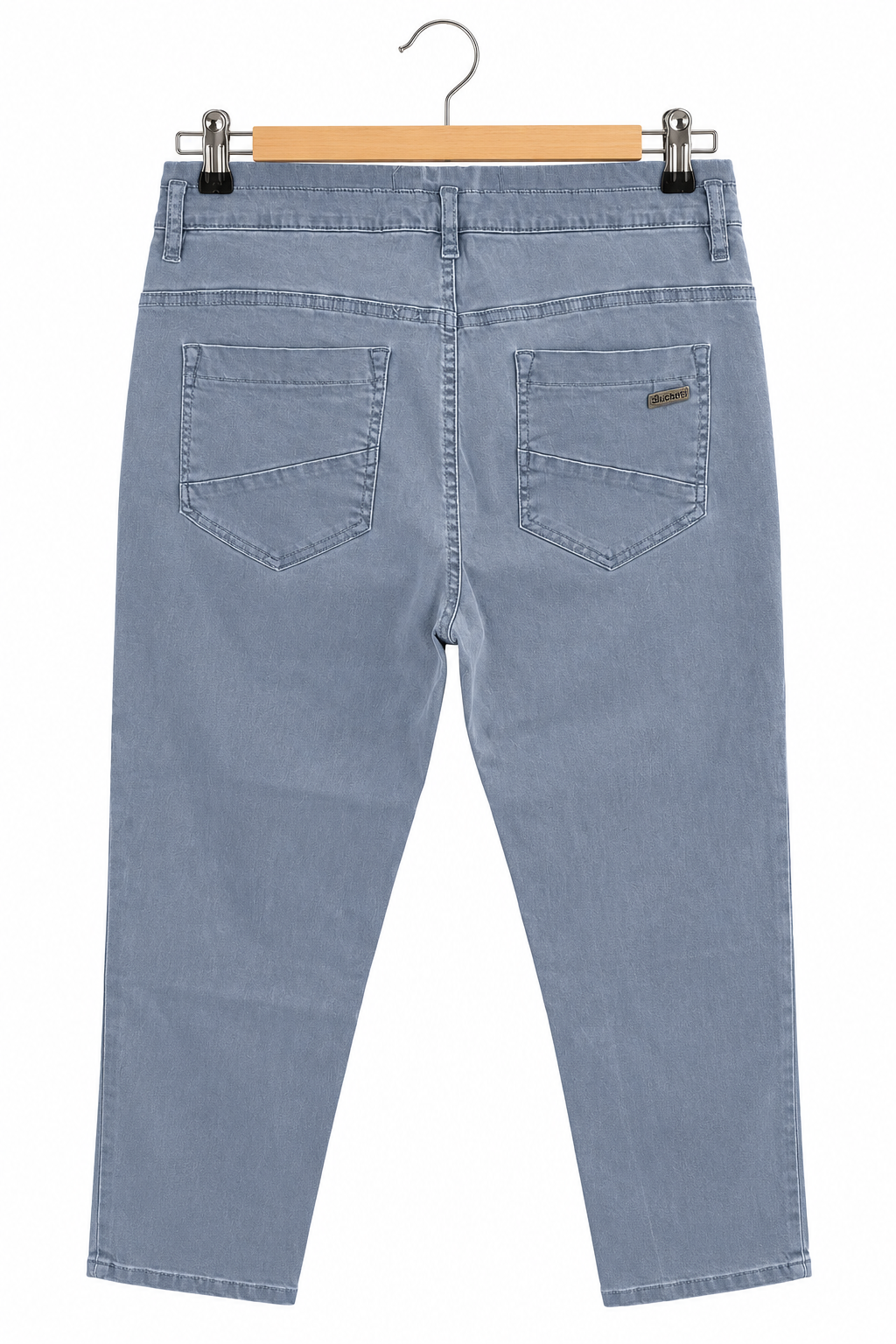 מכנסי בד קזואל בתכלת גינס- L-XL, תמונה 2