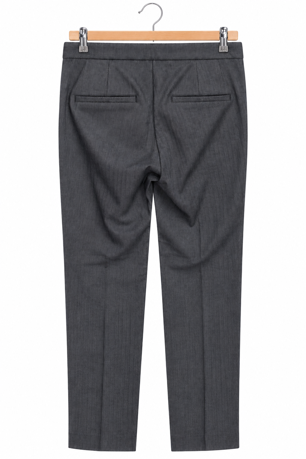 מכנסי סיגר טוויד מחוייטים ZARA בכחול - XS-S, תמונה 2