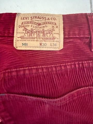 גינס LEVIS וינטיג באדום - M