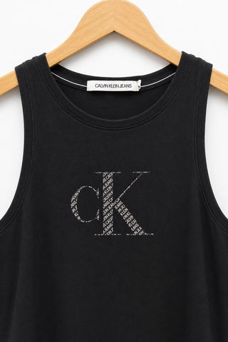 שמלת מיני  CALVIN KLEIN בשחור- XS-S