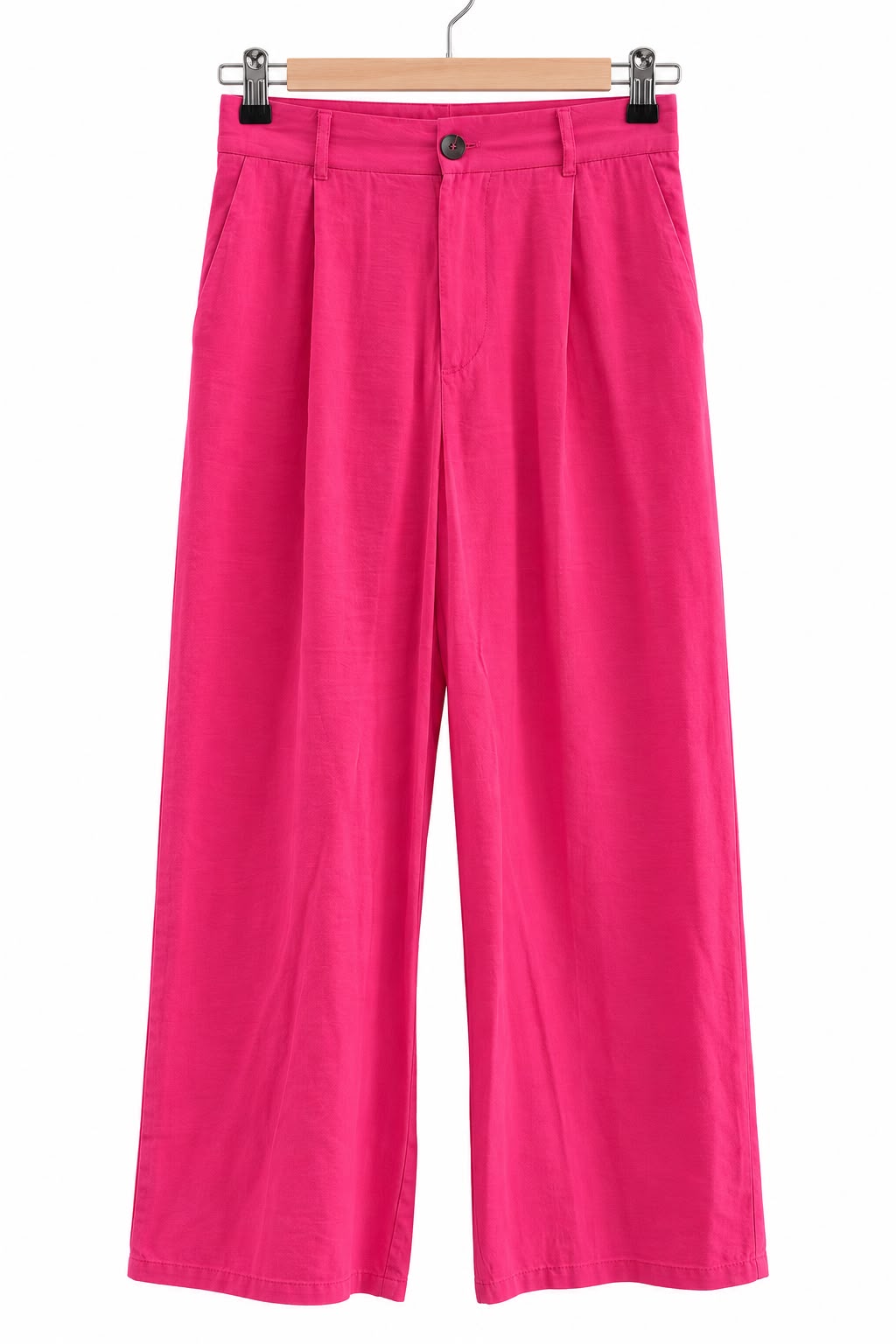 מכנסי בד אלגנטיים ZARA בורוד- XS