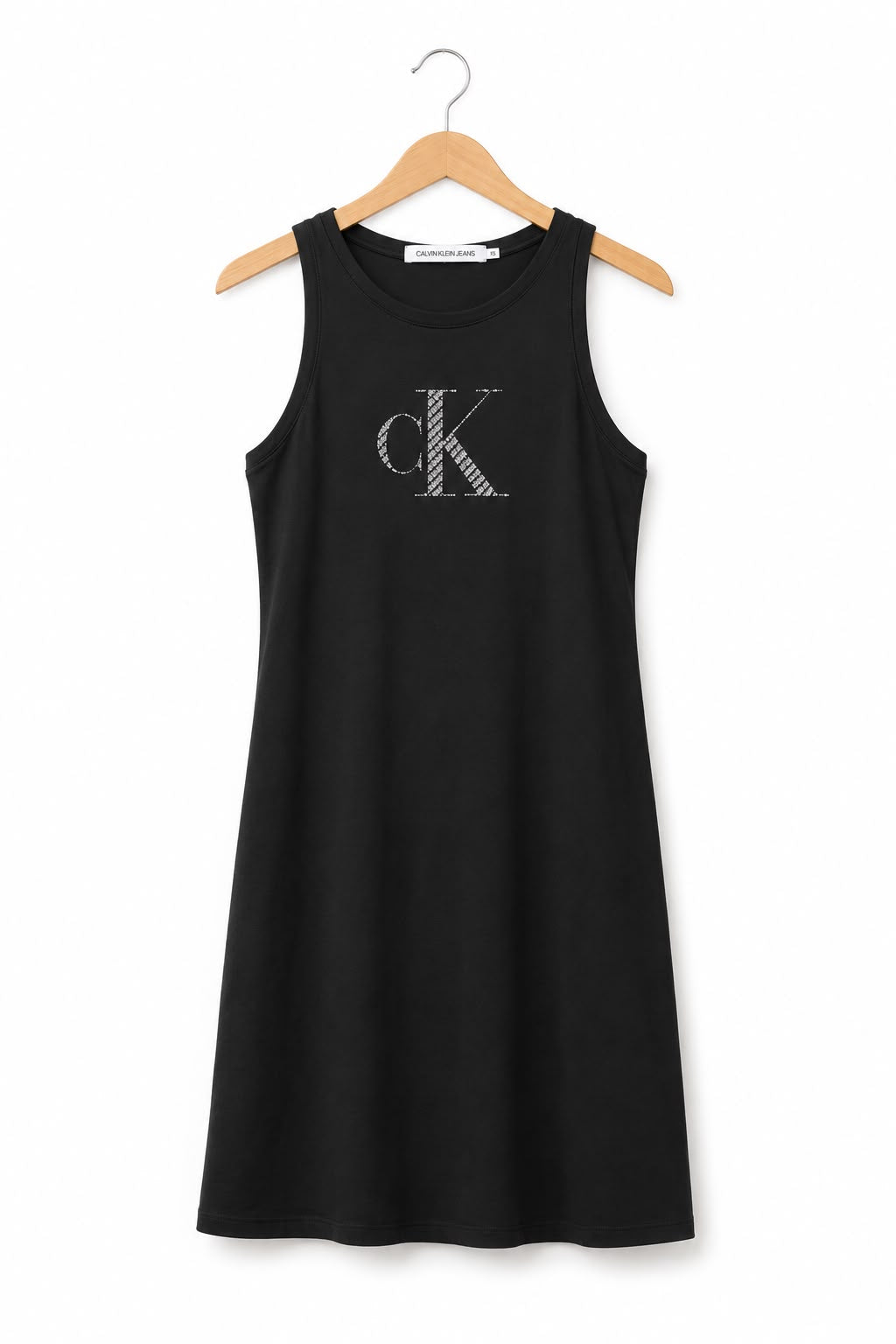 שמלת מיני  CALVIN KLEIN בשחור- XS-S