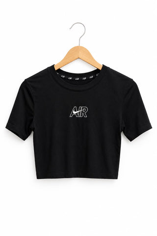טי שרט קרופ NIKE בשחור- XS-S