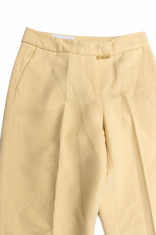 מכנסי סיגר ZARA בצהוב- XS
