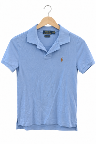 חולצת פולו RALPH LAUREN בתכלת- XS-S