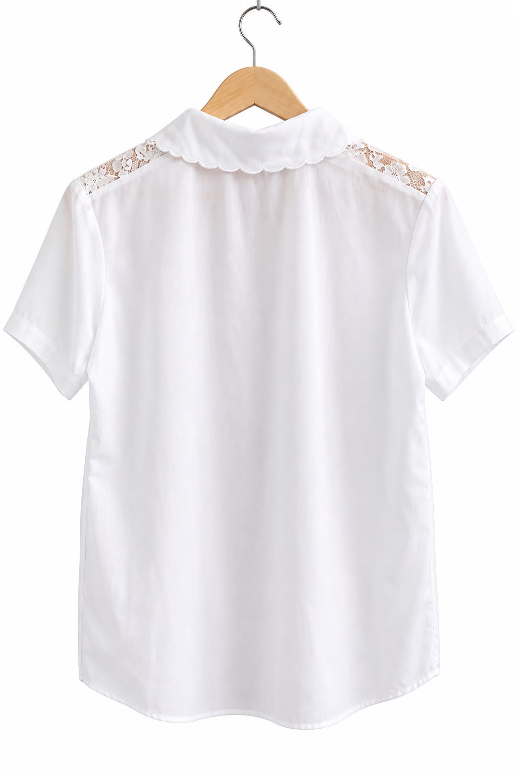 חולצת וינטיג עם תחרה וצווארון קרושה- L-XL, תמונה 3