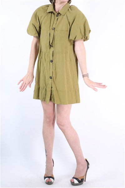 שמלה ZARA בירוק חאקי- XXS-XS, תמונה 5