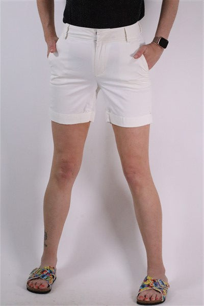 מכנסיים ברמודה MASSIMO DUTTI בלבן- XS, תמונה 5